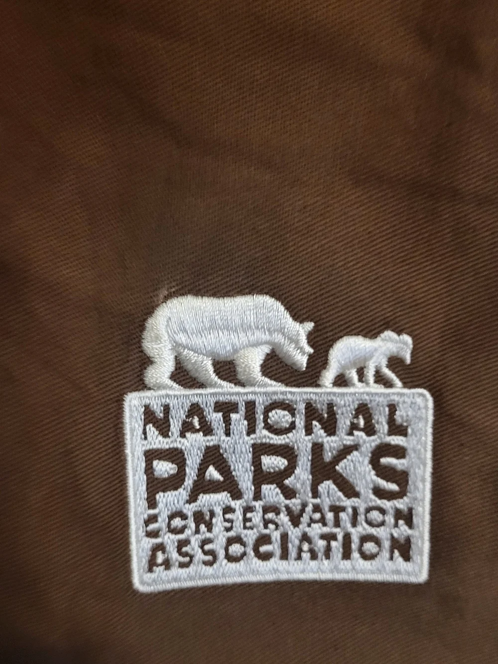 National Parks Brown Crossbody Shoulder Bag
